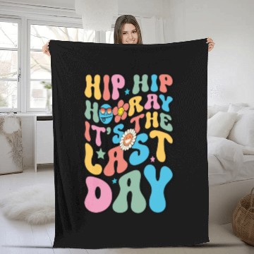 Discover Last Day of School teacher Hello Summer Teacher Fleece Blankets