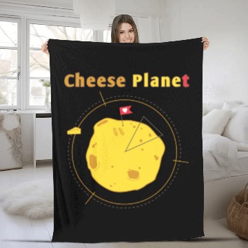 Discover Gorgonzola Galaxy Fleece Blankets