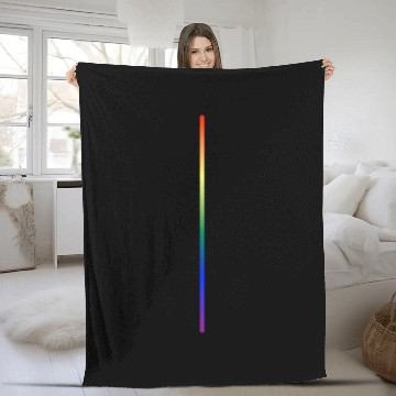 Discover Rainbow Pride Fleece Blankets