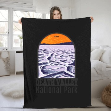 Discover Death Valley National Park Fleece Blankets