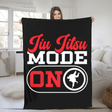 Discover Jiu Jitsu Bjj Mixed Martial Mma Combat Fighting Fleece Blankets