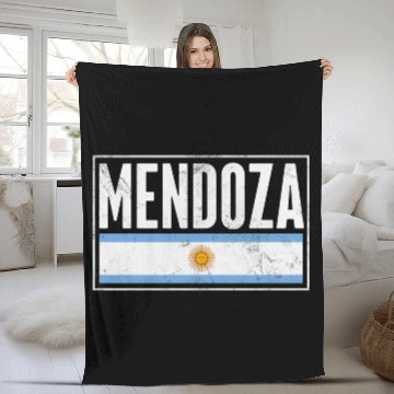 Discover Proud To Be From Doza Argentina Fleece Blankets