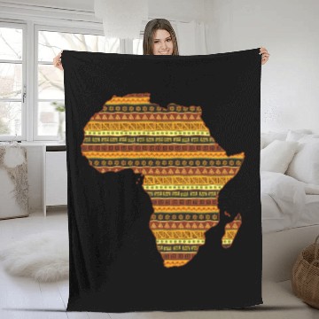 Discover African Native Pride Traditional Eth Pattern Fleece Blankets