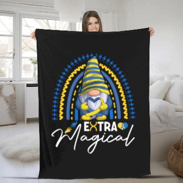 Discover Down Syndrome Awareness Day March 21 Extra Magical Fleece Blankets