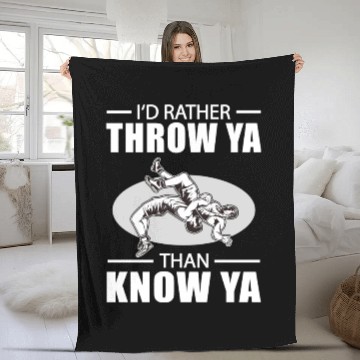Discover Wrestling Trick Wrestle Event Wrestling Wrestler Fleece Blankets