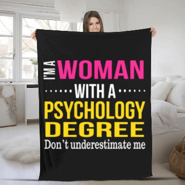 Discover Psychology Degree Major Graduation 2023 Fleece Blankets