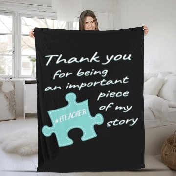 Discover Teacher Appreciation Number One Teacher End Of Sch Fleece Blankets