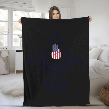 Discover Scouting Law Us American Flag Scouting Law Fleece Blankets