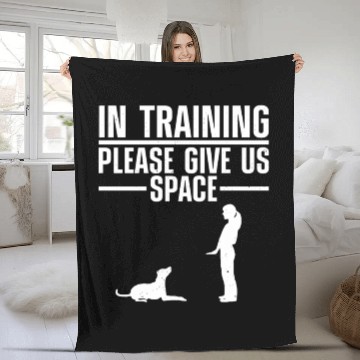 Discover Dog Training For Dog Trainer Training Fleece Blankets