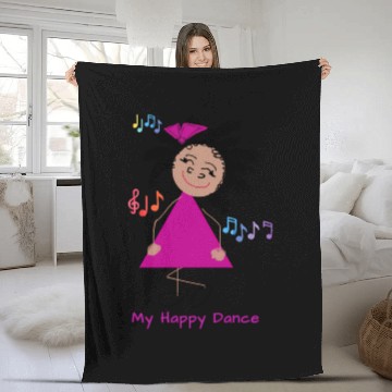 Discover Happy Dance For Juneteenth Fleece Blankets