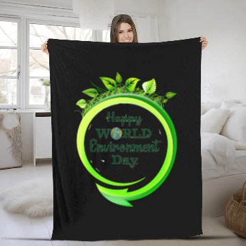 Discover Championing Mother Earth: World Environment Day's Fleece Blankets