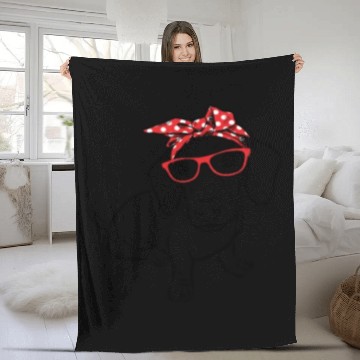 Discover Dachshund Mama Fleece Blankets