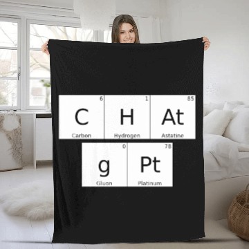 Discover C Gpt Computer Aiificial Intelligence Data Fleece Blankets