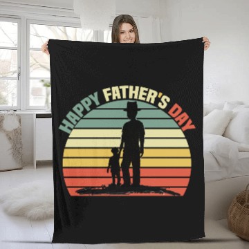 Discover Father's Day Fleece Blankets
