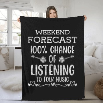 Discover Folk Music Brass Band Orchestra Musicians Fleece Blankets