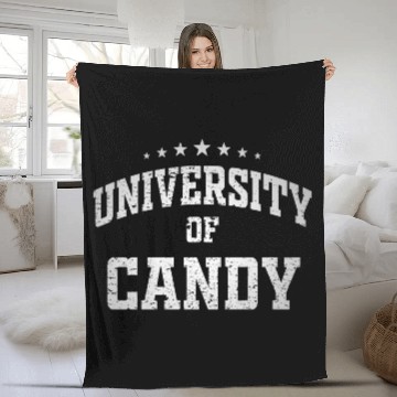 Discover University Of Candy Fleece Blankets
