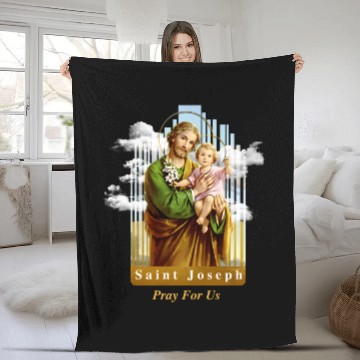 Discover Saint Joseph Catholic Church St Joseph With Infant Fleece Blankets