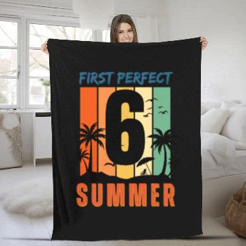 Discover First perfect (number) summer version 2 light Fleece Blankets