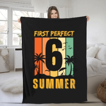 Discover First perfect (number) summer version 2 Fleece Blankets