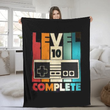 Discover 10th Anniversary Gift Fleece Blankets