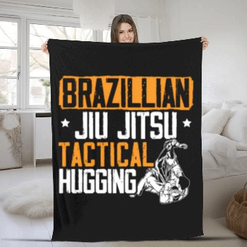 Discover Jiu Jitsu Bjj Mixed Martial Mma Combat Fighting Fleece Blankets