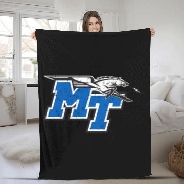 Discover Middle Tennessee State e Raiders Distressed Fleece Blankets