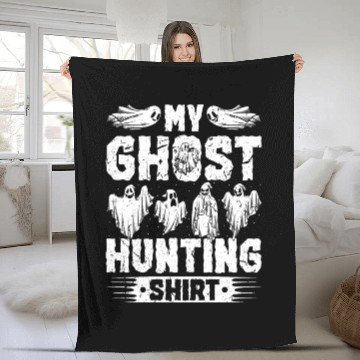 Discover My Ghost Hunting Fleece Blankets