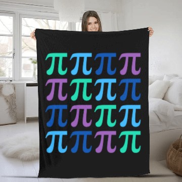 Discover Happy Pi Day With Symbols For Teachers Fleece Blankets
