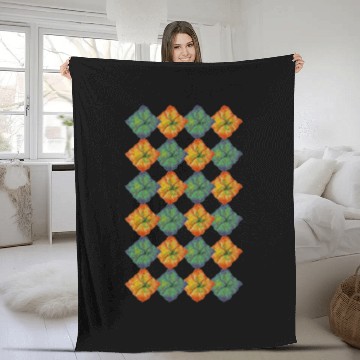 Discover Flowers in Spring. Fleece Blankets