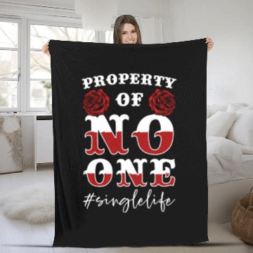 Discover Single Bachelorette Freedom Fleece Blankets