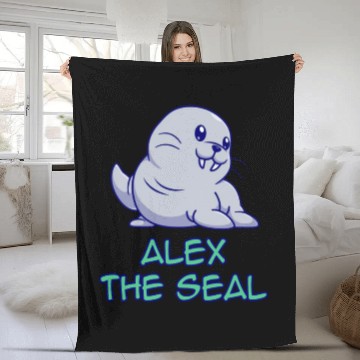 Discover Alex The Seal Fleece Blankets