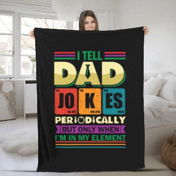Discover Father's Day is the best dad ever, Gifts for Dad. Fleece Blankets