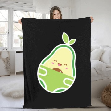 Discover Baby Avocado Fleece Blankets