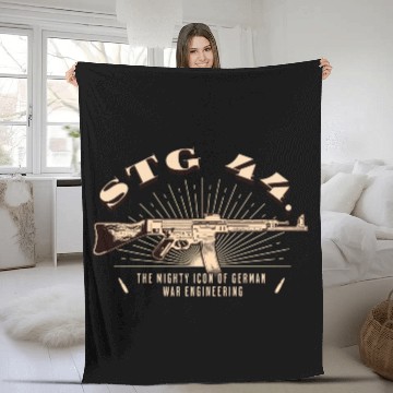 Discover Sturmgewehr 44 Assalt Rifle | World War 2 Weapon Fleece Blankets