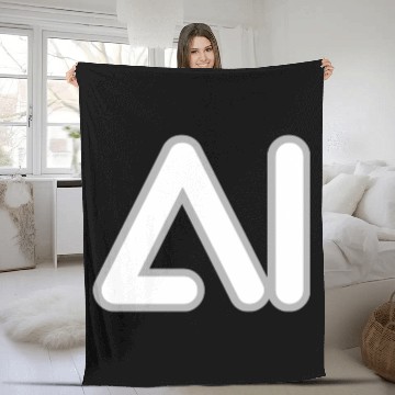 Discover AI Artificial Intelligence Computer Science Fleece Blankets