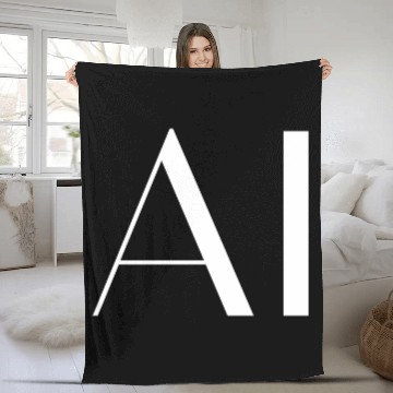 Discover AI Artificial Intelligence Computer Science Fleece Blankets