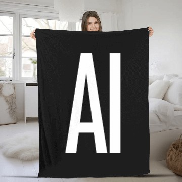 Discover AI Artificial Intelligence Computer Science Fleece Blankets