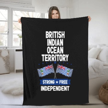 Discover British Indian Ocean Territory Fleece Blankets