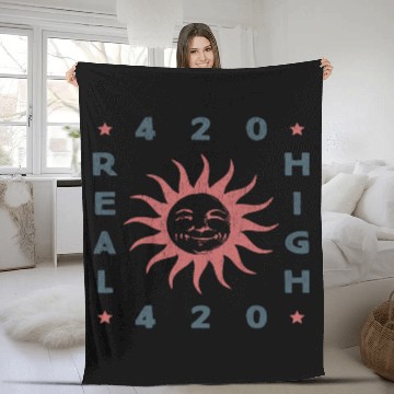 Discover 420 REAL HIGH nostalgia Fleece Blankets