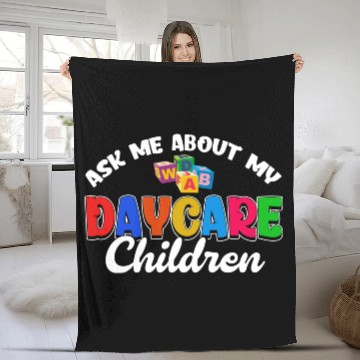 Discover Childcare Teacher Daycare Teacher Daycare Provider Fleece Blankets