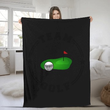 Discover TEAM GOLF College Round Fleece Blankets