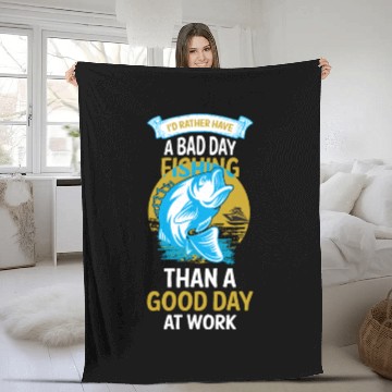 Discover Fishing special Fleece Blankets