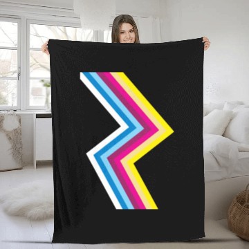 Discover 80s Neon Flash Fleece Blankets