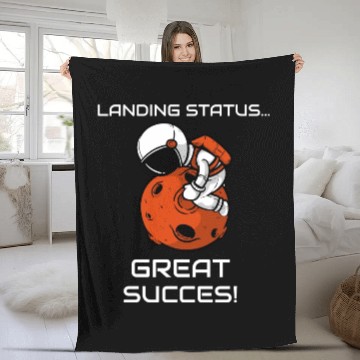 Discover Great Success Mars Fleece Blankets
