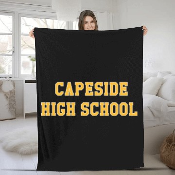 Discover Capeside High School Dawsons Creek Fleece Blankets
