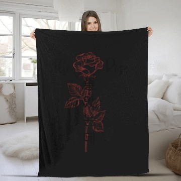Discover the rose Fleece Blankets