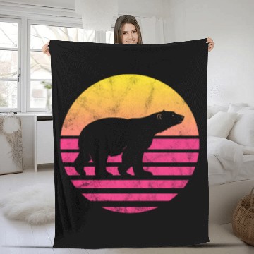 Discover Polar Bear Fleece Blankets