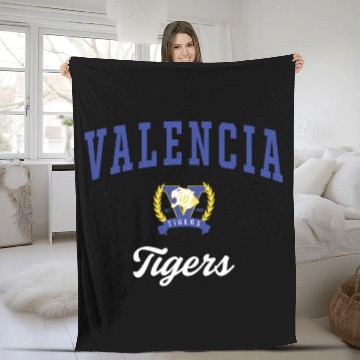 Discover Valencia High School Tigers C3 Fleece Blankets
