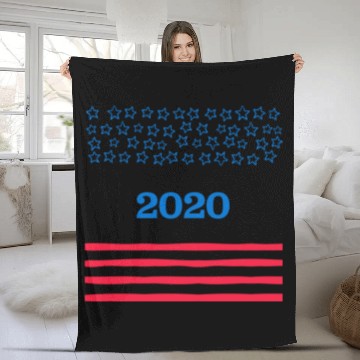 Discover DESIGN2020 Presidential Election vintage Fleece Blankets
