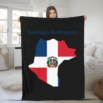 Discover Santiago Rodriguez Province Dominican Republic Fleece Blankets